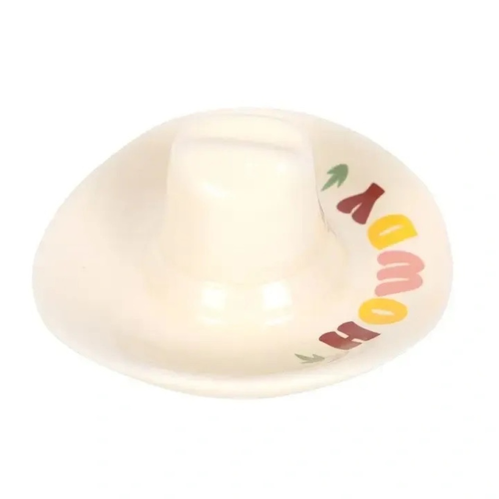 ($6) Howdy Cowboy Hat Trinket Dish - Picture 5 of 6